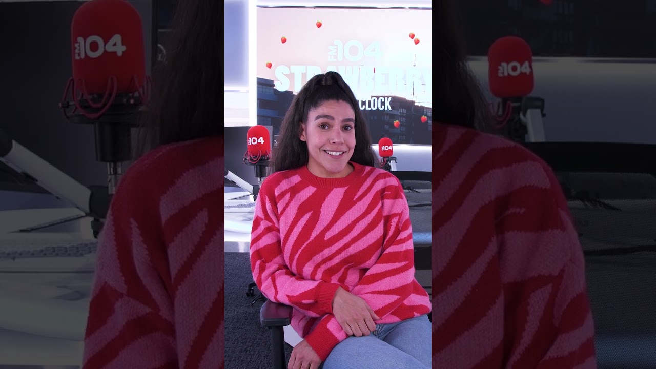 Say hello to FM104&rsquo;s Strawberry Alarm Clock with Jim-Jim, Crossy & Zeinab 🍓🍓🍓
