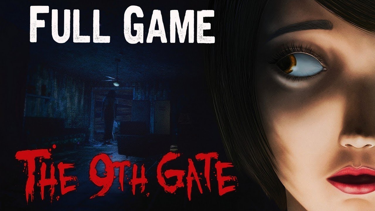 The 9th Gate Full game & Ending Playthrough Gameplay (Steam horror Game)