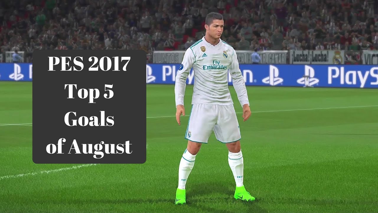 PES 2017 Top 5 Goals Of The Month 
