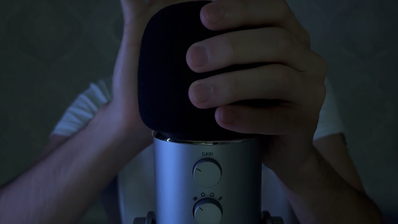 ASMR Mic Scratching, Deep loud scratching, Rubbing, Fall Asleep, Brain melting, No Talking 1H😴💤