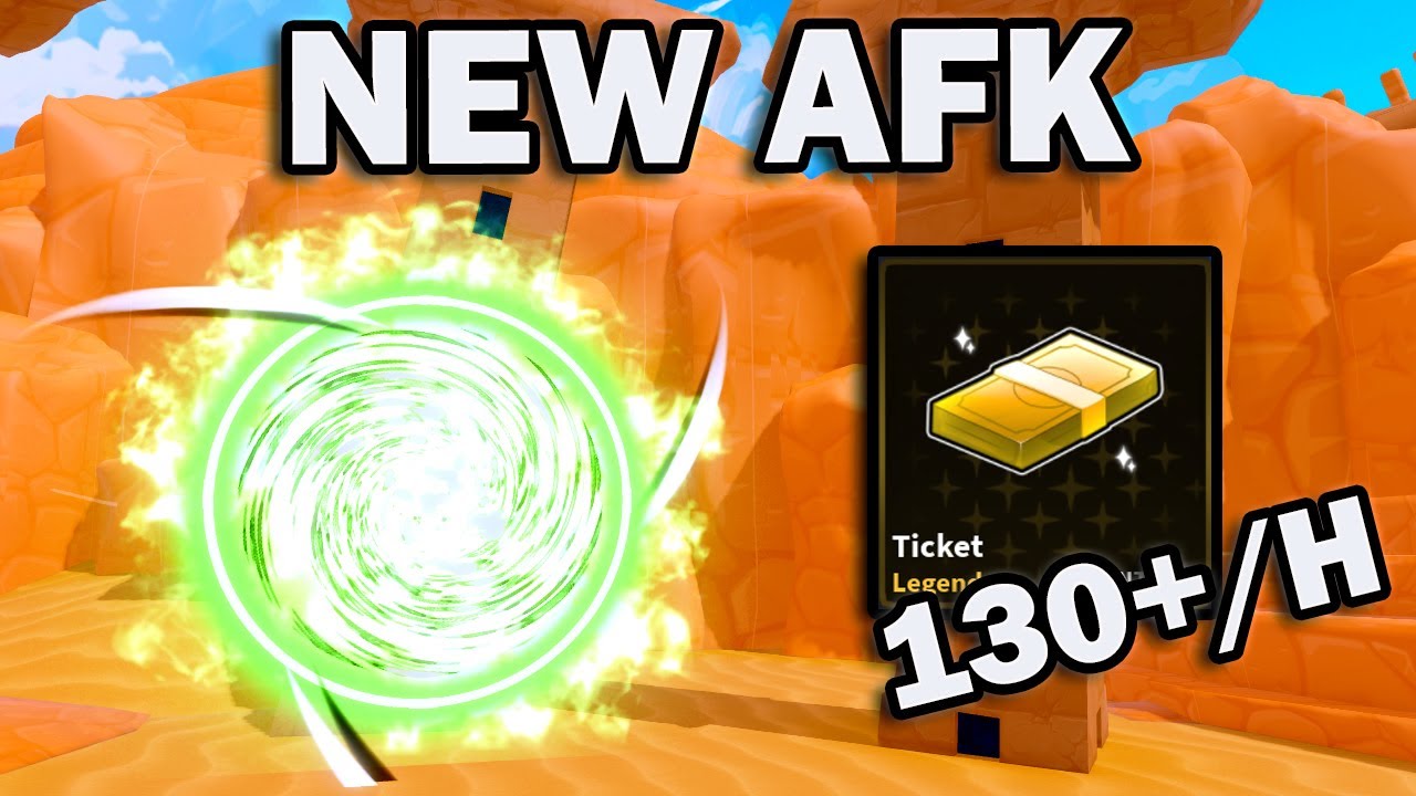 NEW Infinite Desert AFK 130+ Tickets PER Hour!!!