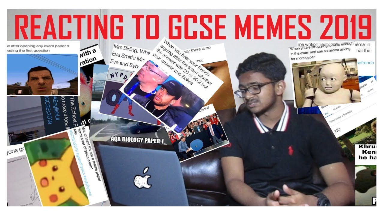 REACTING TO THE BEST GCSE MEMES 2019