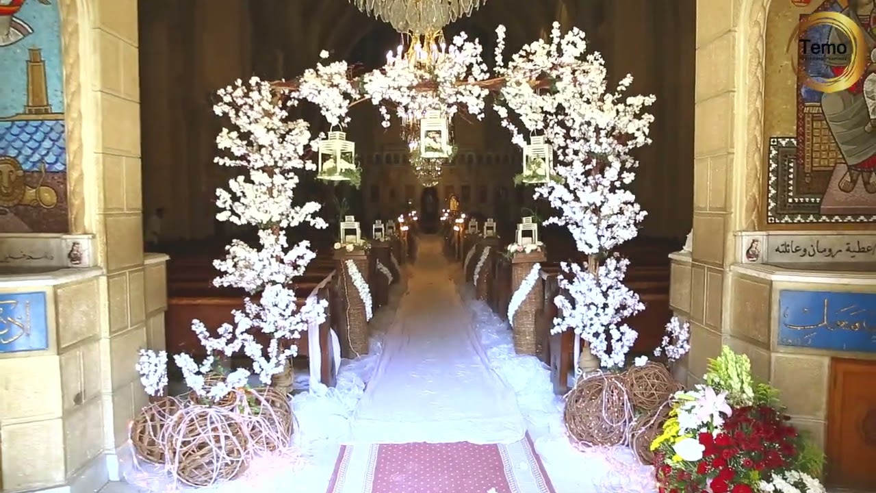 ديكور كنيسة المرقسية بالاسكندرية    Church of Saint Mark's.New Decoration