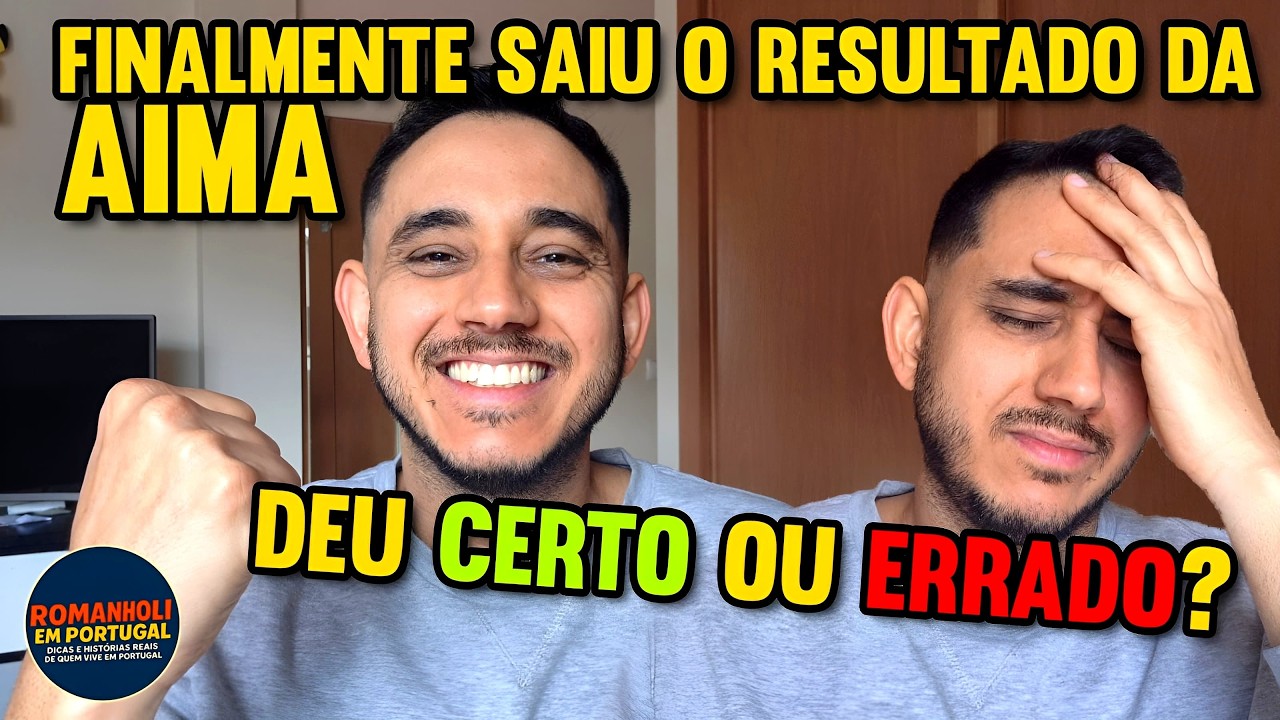 “Depois do INDEFERIMENTO… Finalmente saiu o resultado da AIMA!”