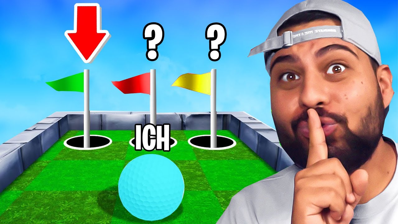 WÄHLE das RICHTIGE LOCH in Golf it!