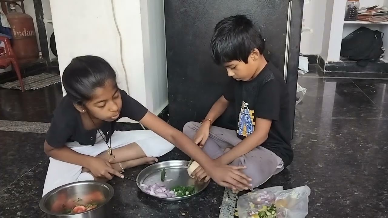 Vegitables cutting 