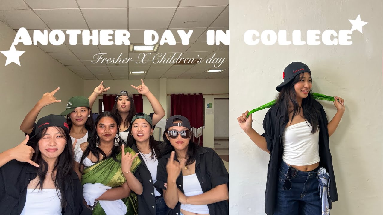 College vlog || Freshers x Children’s day|| Bollywood remix dance|| 