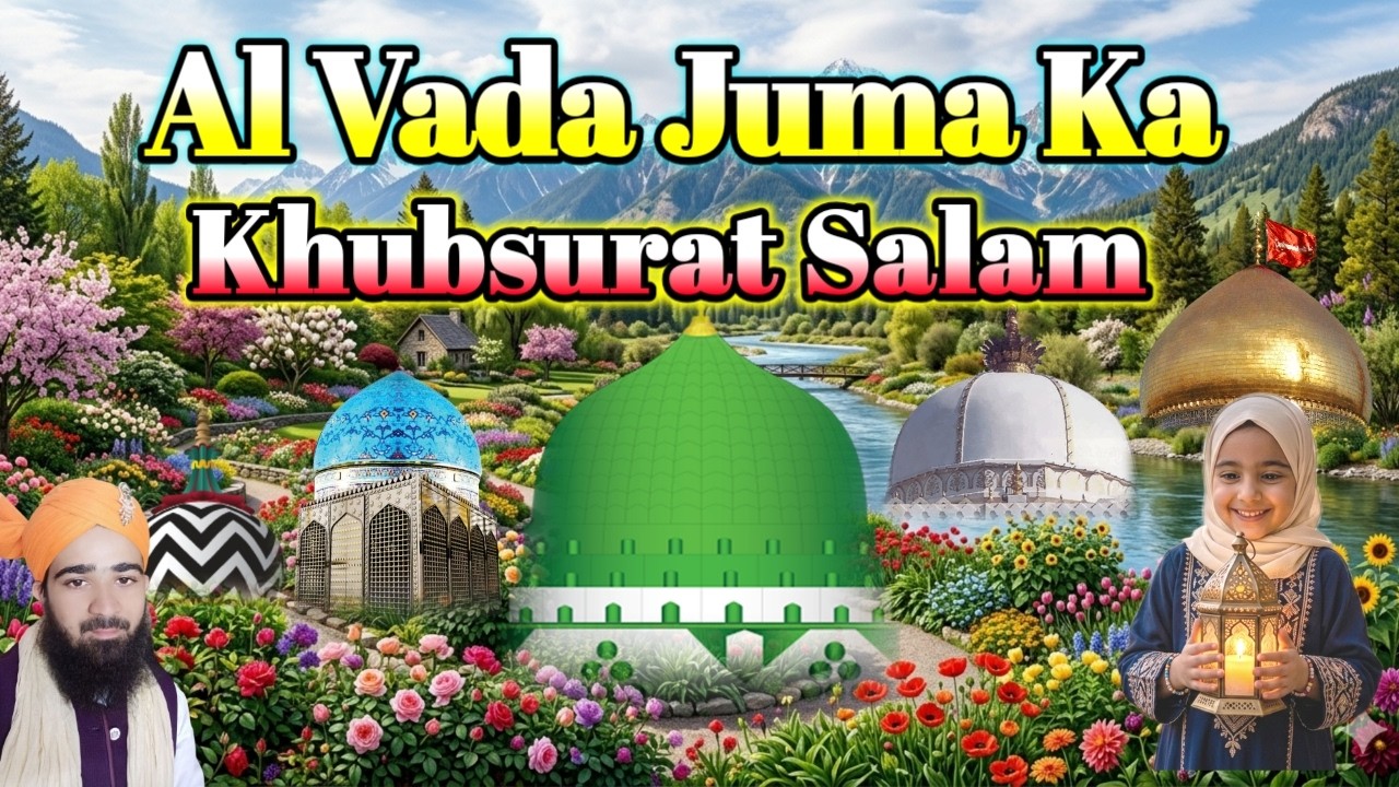 Alvida Juma 🕌 Ka Khubsurat Salam 💕 Mustafa ﷺ Jane Rahemat Salam 💕 Ramzan Day 23 Subha Ka Salam