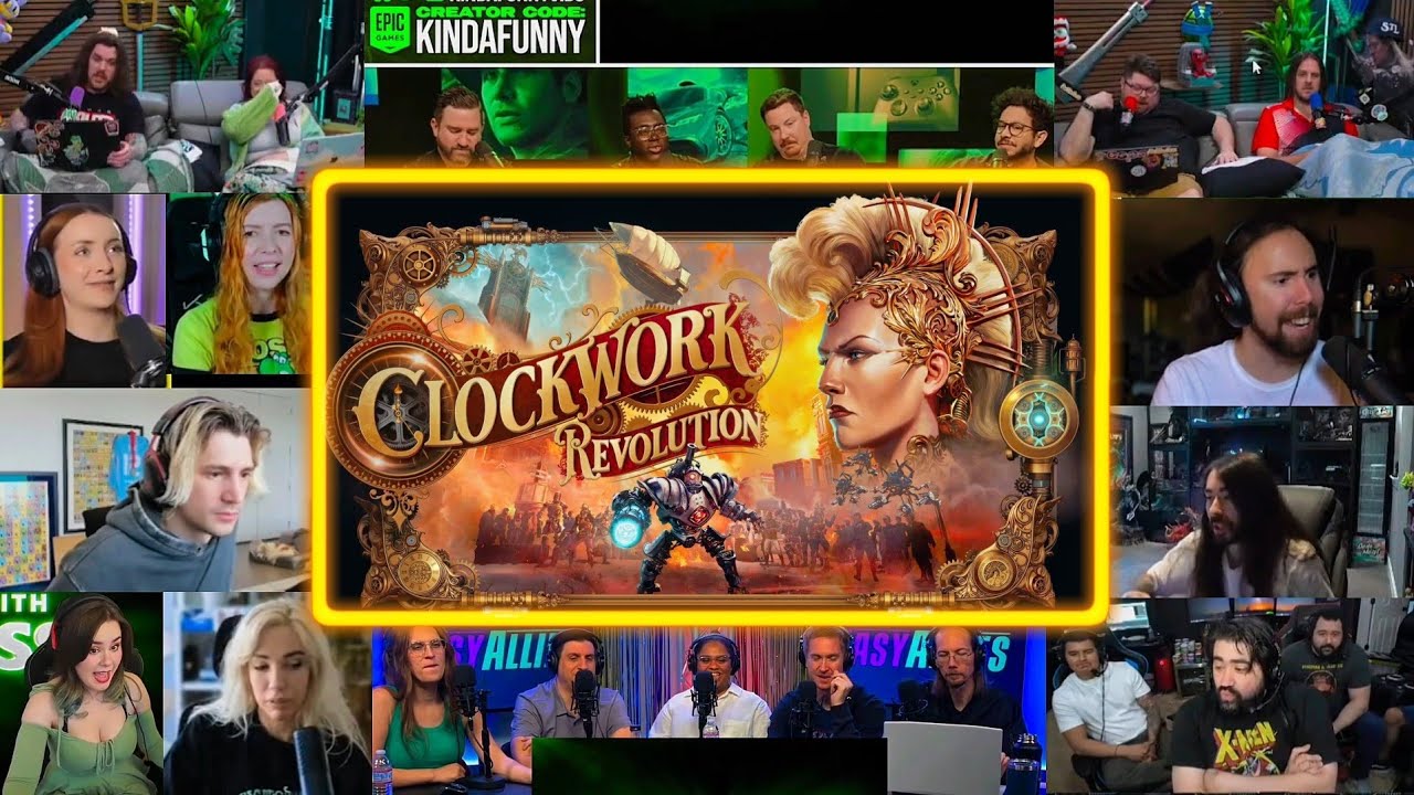 CLOCKWORK REVOLUTION Official Gameplay Trailer REACTION MASHUP | XBOX Games Showcase 2025