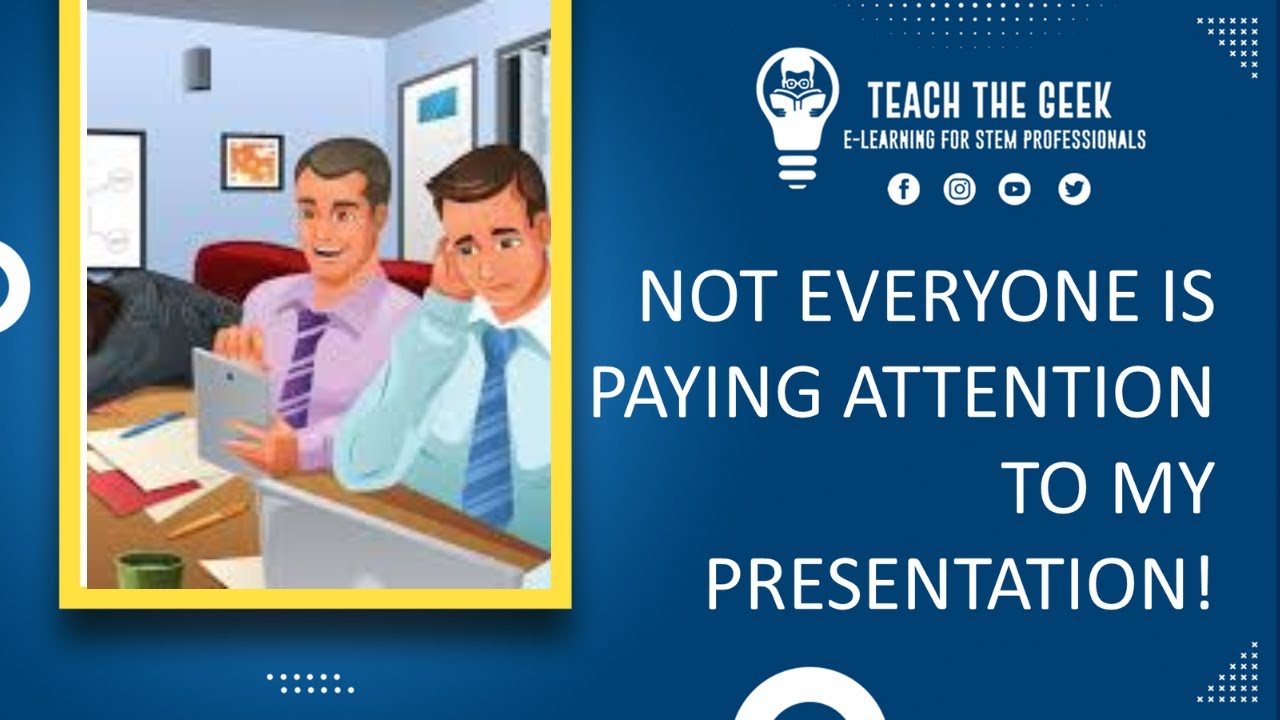 What to Do About People Not Paying Attention during a Presentation?