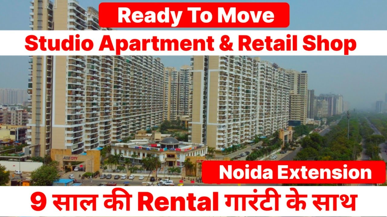 Ready To Move Retail Shop & Studio Apartment | For Sale In Noida Extension | Saraswati Galleria 