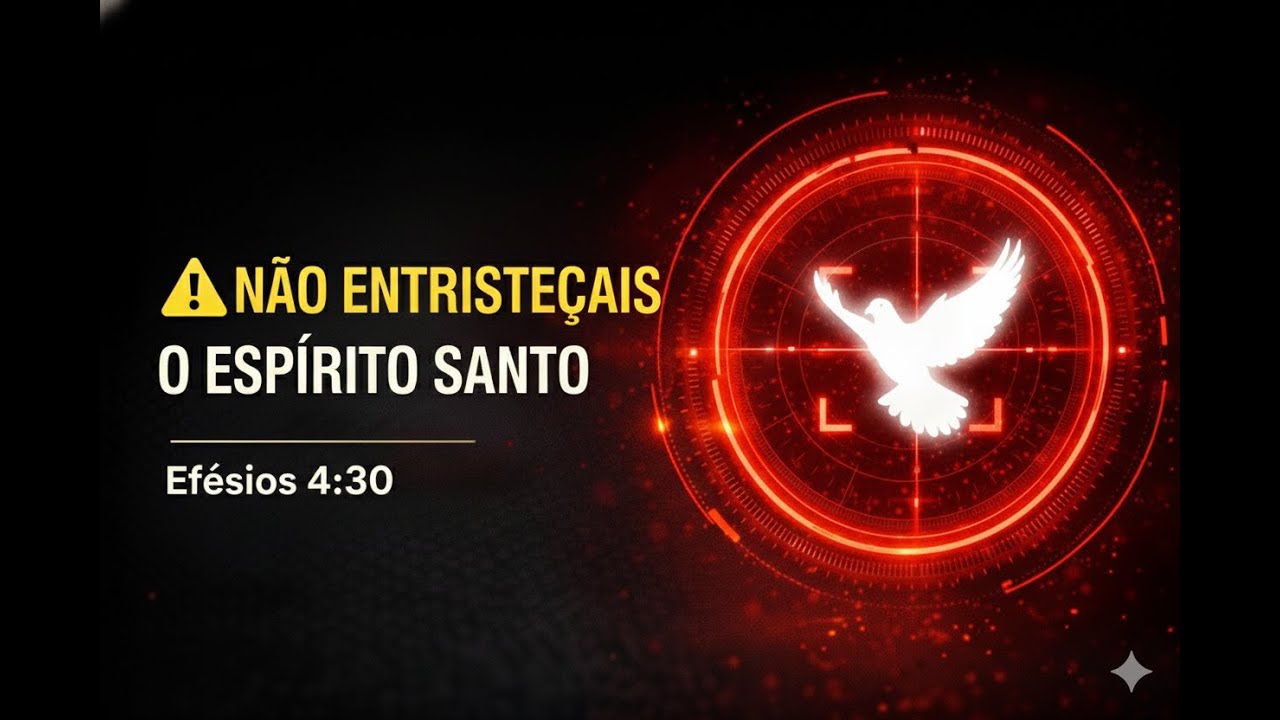 Não entristeça o Espírito Santo | Reflexão em Efésios 4:30