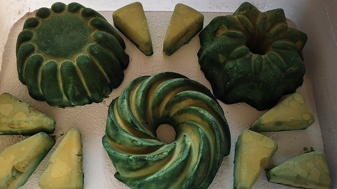 Green Dyed Giant Reforms| ASMR| Anxiety Relief| Sleep Aid| Oddly Satisfying| Repost