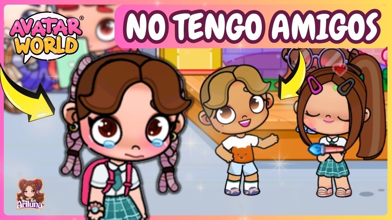 ¡NO PUEDO TENER AMIGOS! 😱 EL TRISTE SECRETO de LUNA en Avatar World