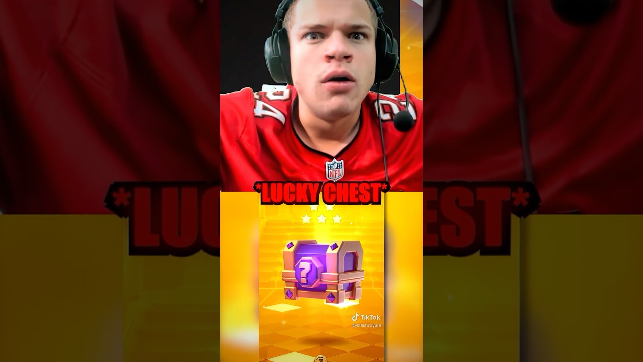 Реакция Jynxzi на публикацию сундука удачи в Clash Royale! 😱