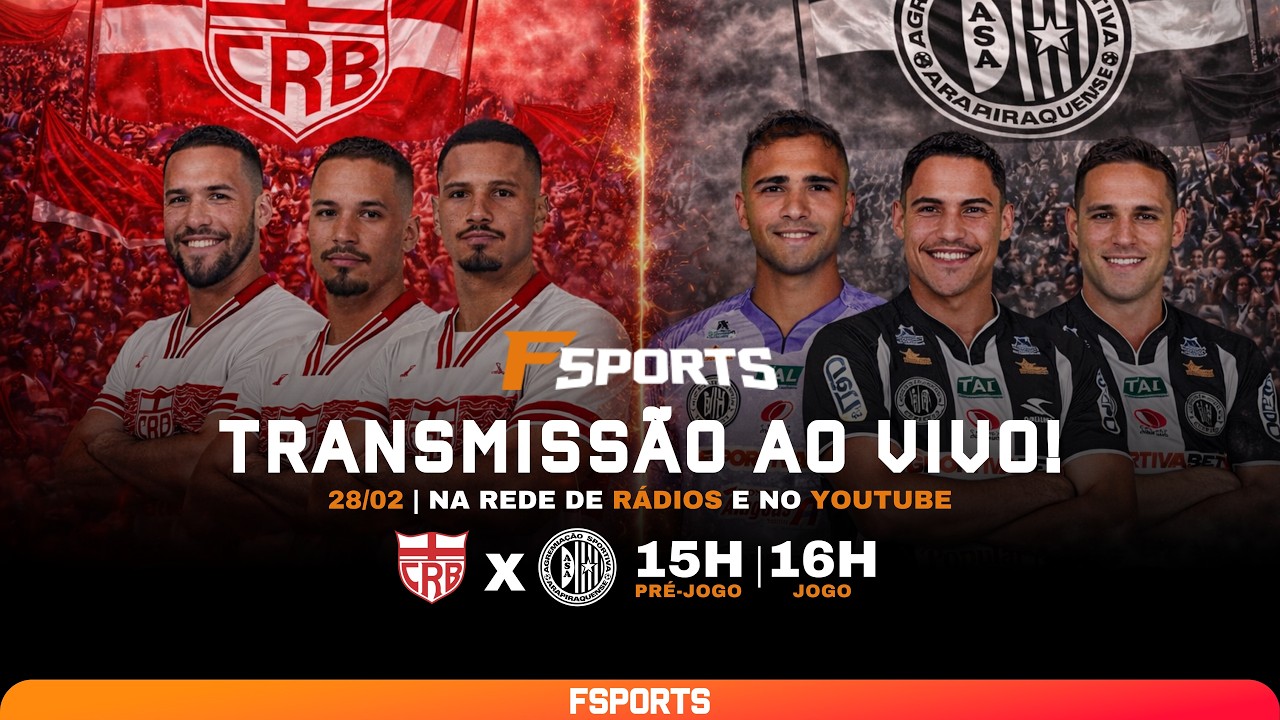 FINAL DO ALAGOANO AO VIVO: ASA x CRB | TRANSMISSÃO EXCLUSIVA FSPORTS