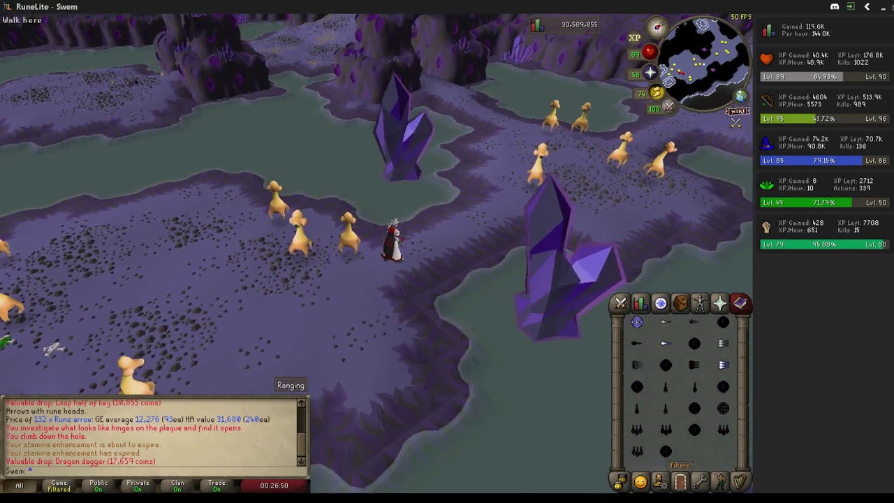 FAST MAGIC XP AND PROFIT GUIDE OSRS BURSTING DUST DEVILS EFFICIENTLY RUNESCAPE