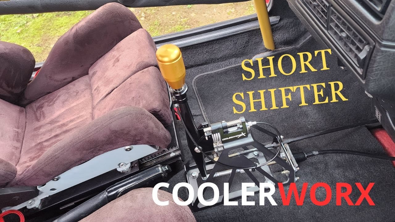 J'installe un shortshifter Coolerworx sur le VRK!!