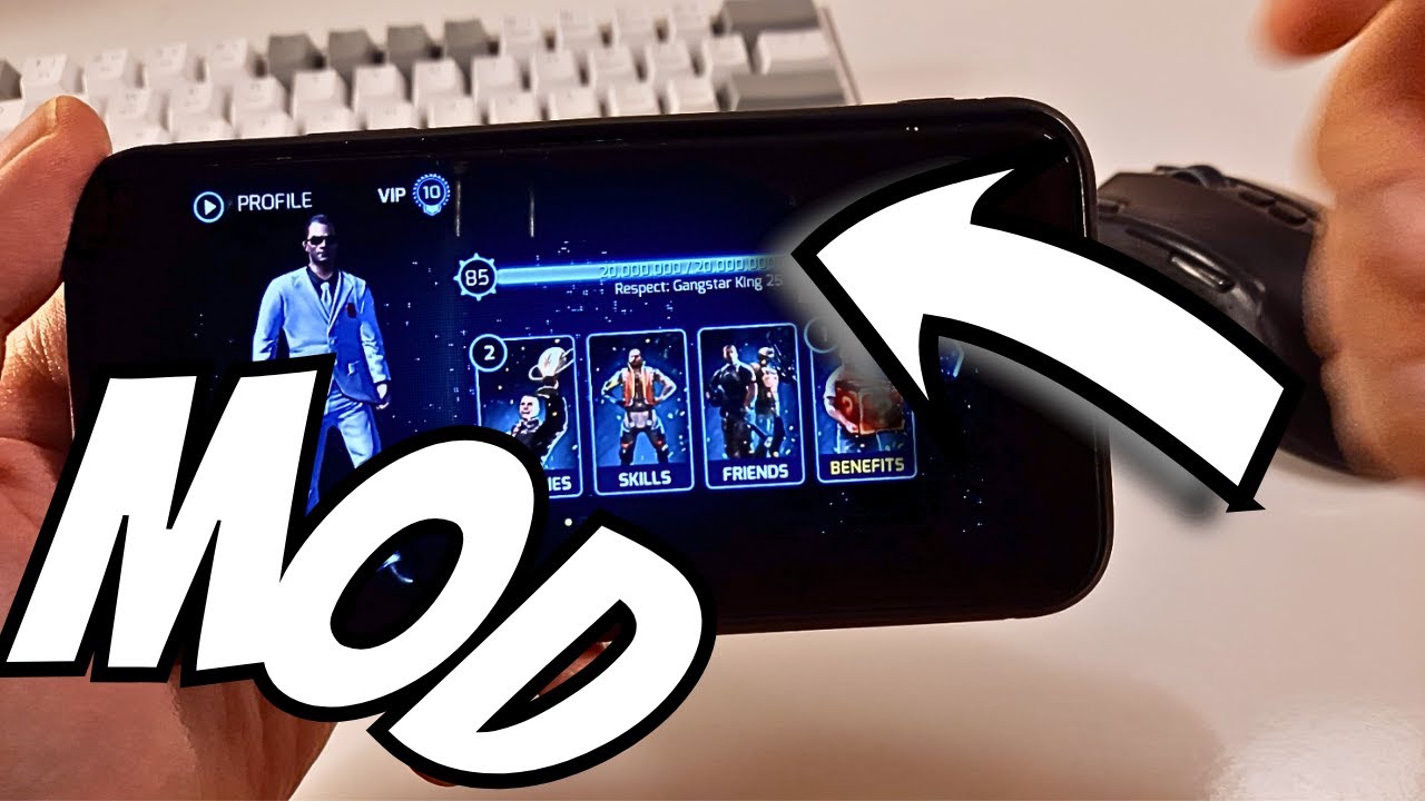 Gangstar Vegas MOD iOS & Android - How To Play [ No Ban, VIP 10]