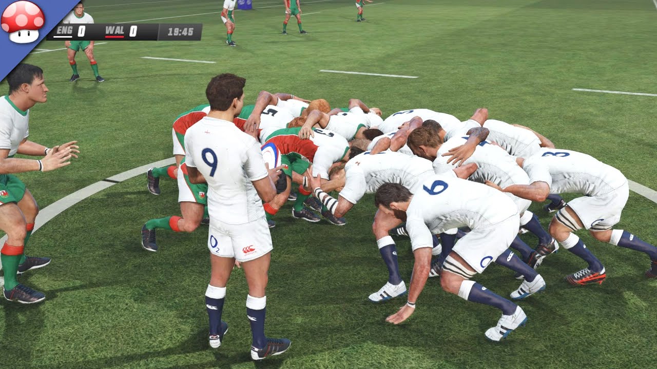Rugby Challenge 3 - England vs Wales - PC Gameplay