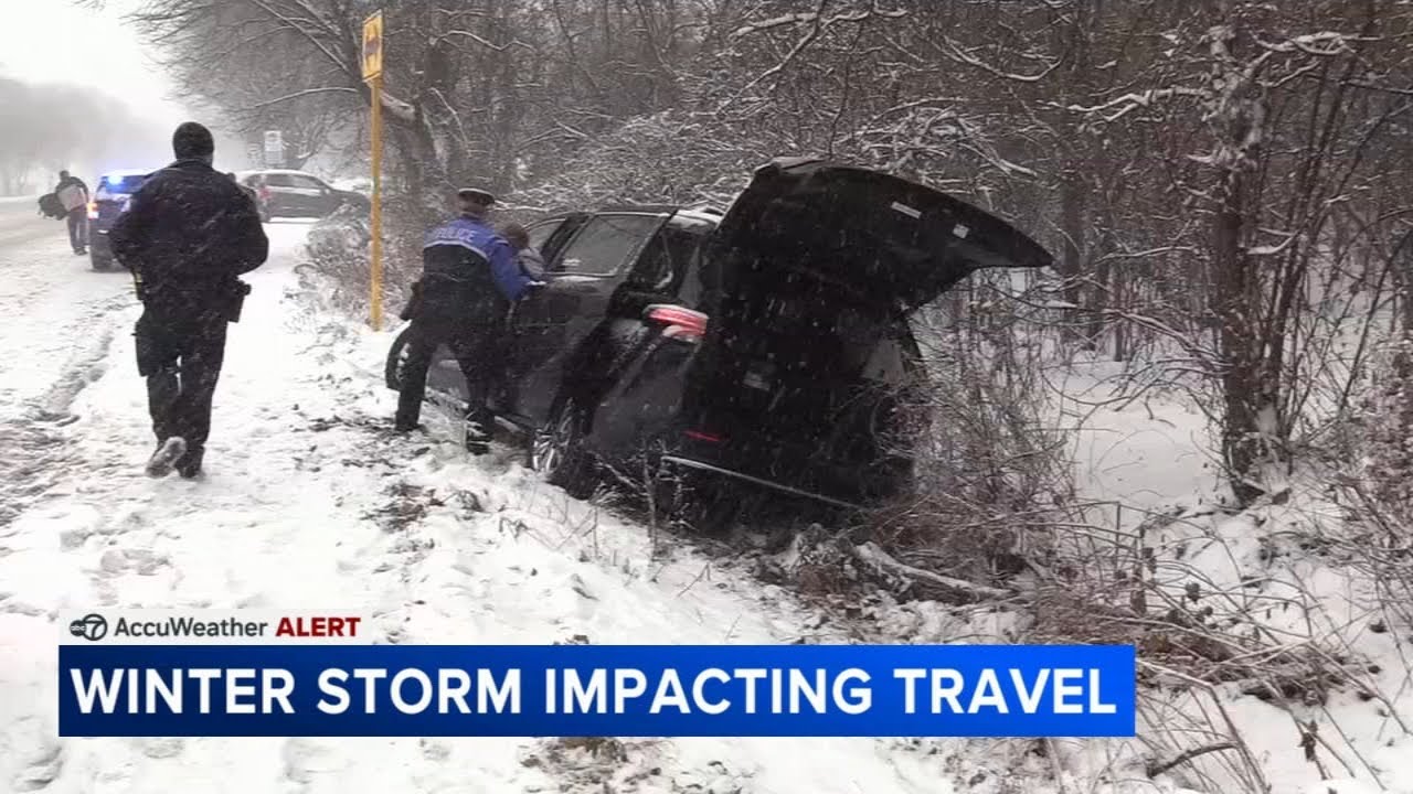 Winter Storm Warning: Multiple inches of snow in Chicago area disrupts holiday travel