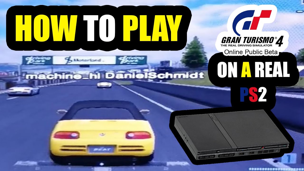 How to play Gran Turismo 4 ONLINE on a real PS2! (No Modchip/FreeMCBoot)