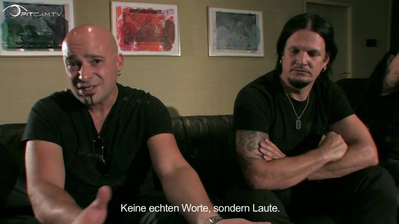 DISTURBED - Interview  [German subtitles] [PitCam]