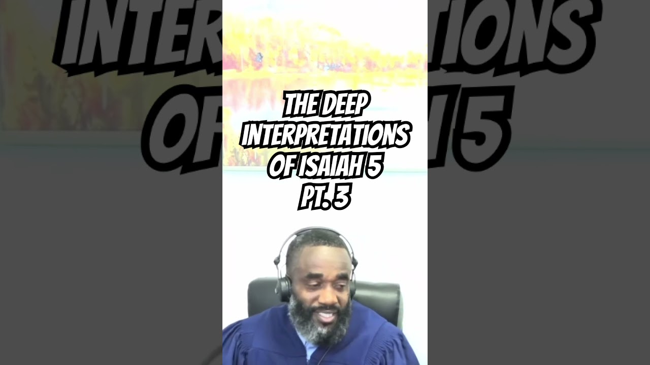 APOSTLE JOHN MCGREGOR RIGHTLY DIVIDES ISAIAH 5 PT. 3 #lease #learn #viralvideo #truth #knowledge
