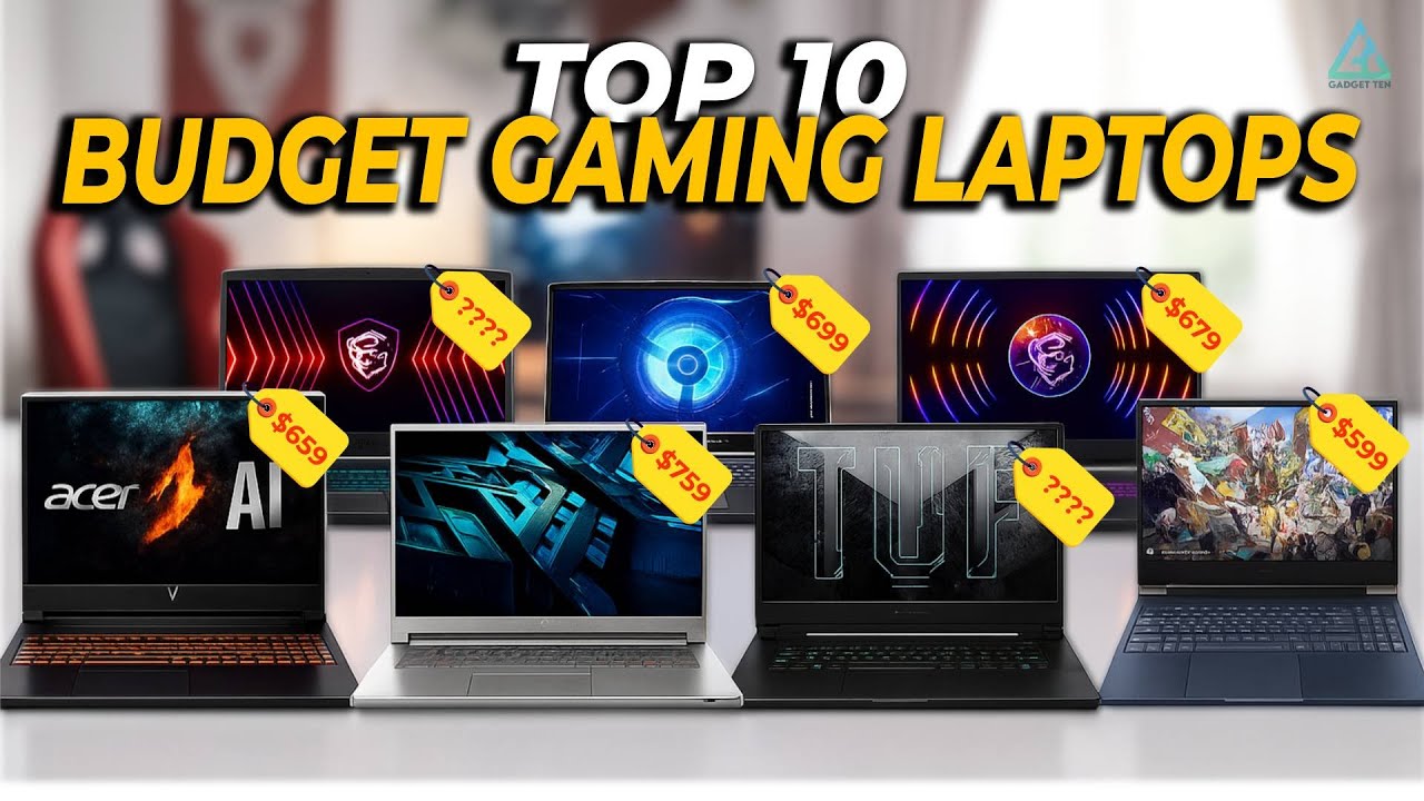[Top 10] Best Budget Gaming Laptops of 2025