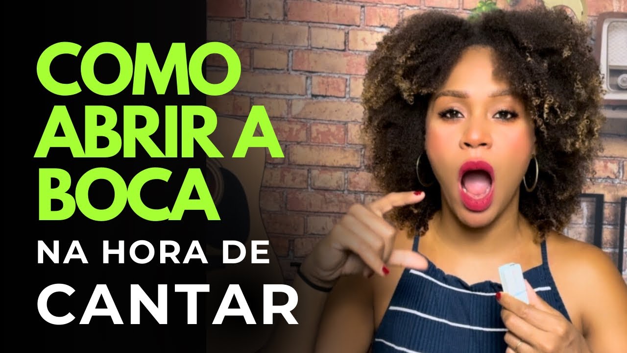 COMO CANTAR ARTICULANDO A MANDÍBULA DO JEITO CERTO! 