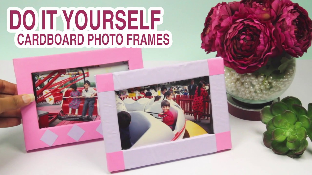 Cardboard Photo Frame: DIYIndian