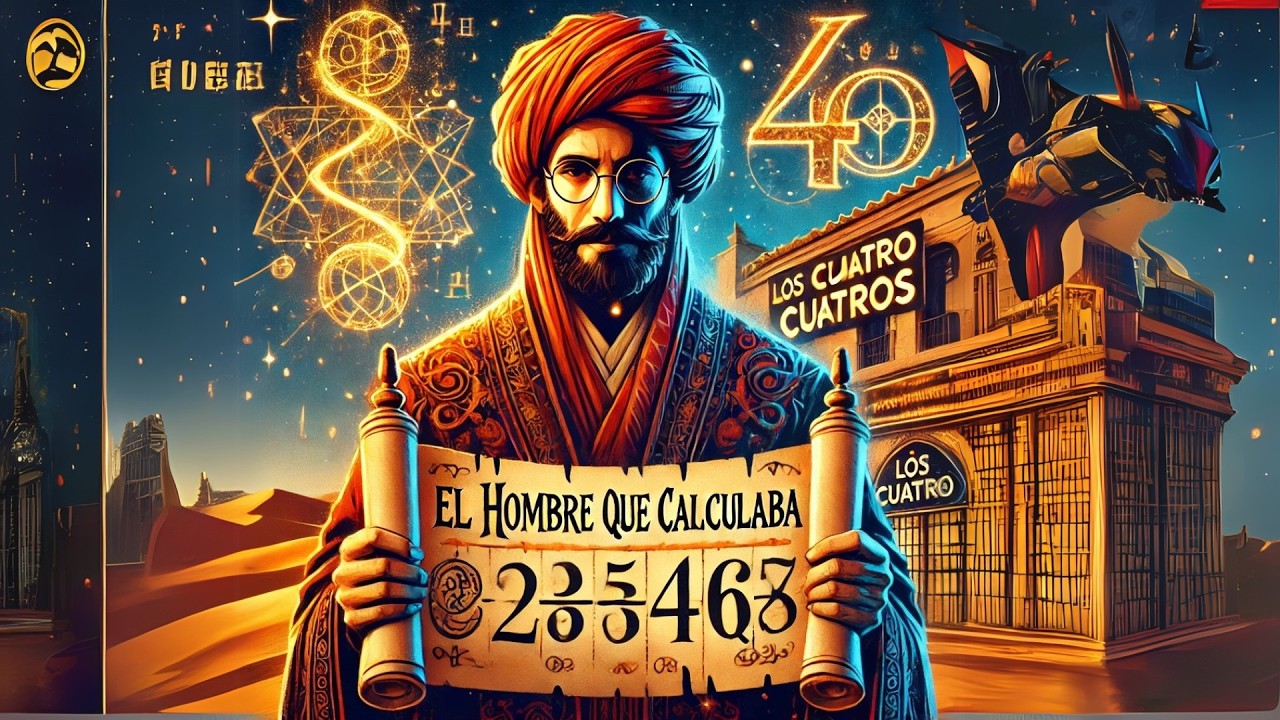 El Fascinante Desaf&iacute;o de los Cuatro Cuatros 📚✨🔣 Matem&aacute;ticas en El Hombre que Calculaba