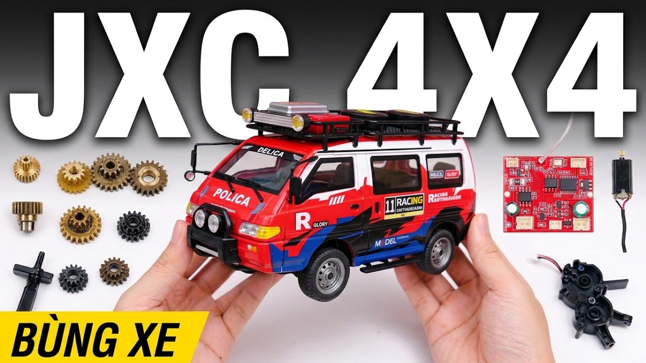 Không Thể Tin Nổi Bên Trong Chiếc JXC Mitsubishi Delica 4x4 Này