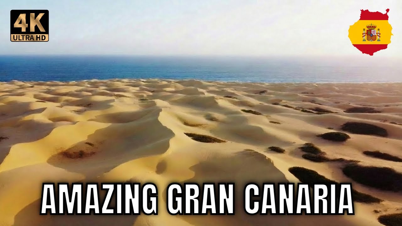 Flying Over Gran Canaria | Stunning Aerial Views of the Canary Islands