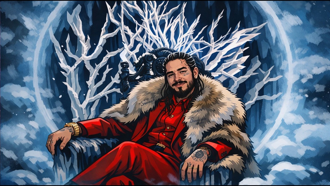 Rockstar Energy 🌙 Melodic Rap & Trap Vibes (Inspired by Post Malone – Rockstar) [30 Min]