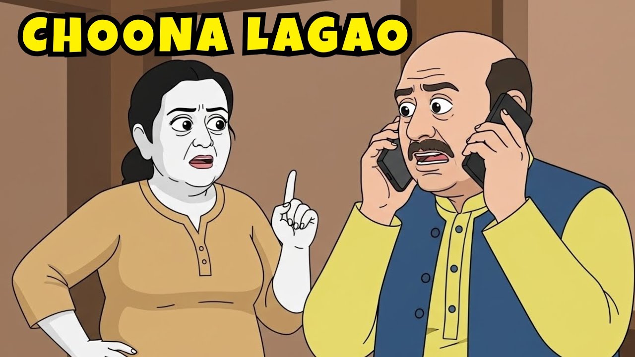 Choona Lagao Banking App | ANIMATION VIDEO CARTOON STORY COMEDY