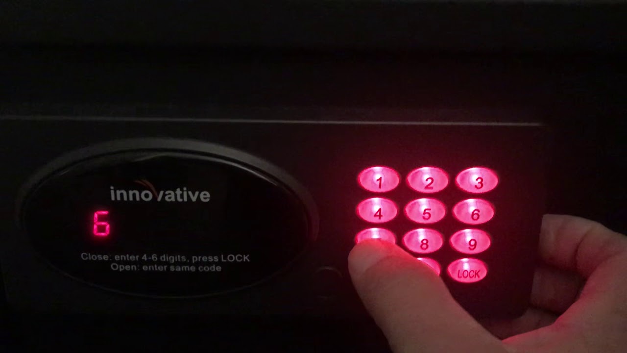 Worthless hotel safe