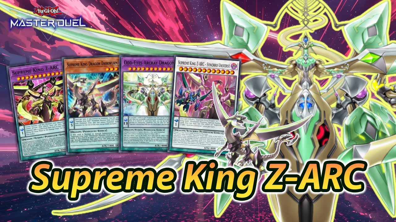 Supreme King Z-ARC Odd-Eyes Pendulum Magician Master Duel 2025 Pendulum Summon & Ranked Gameplay