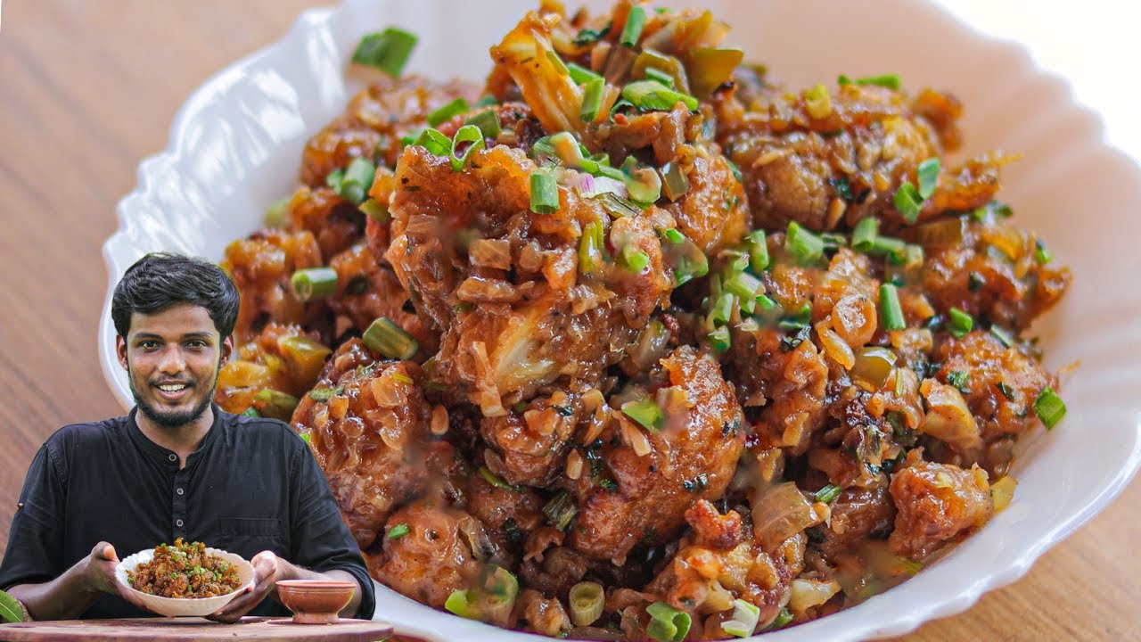 GOBI MANCHURIAN | ಗೋಬಿ ಮಂಚೂರಿಯನ್ | Healthy & Tasty Manchurian recipe @Uchilskitchen