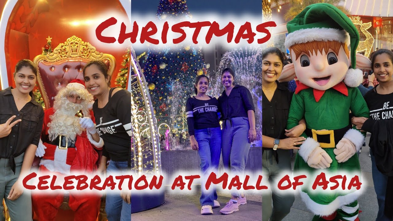 ബാംഗ്ലൂർ ക്രിസ്മസ് Celebration 🎊 Mall of Asia 🌏