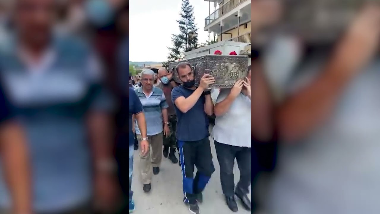 Θαυματουργή Λιτανεία Αγίου Ιωάννη του Ρώσου στο Προκόπι Ευβοίας