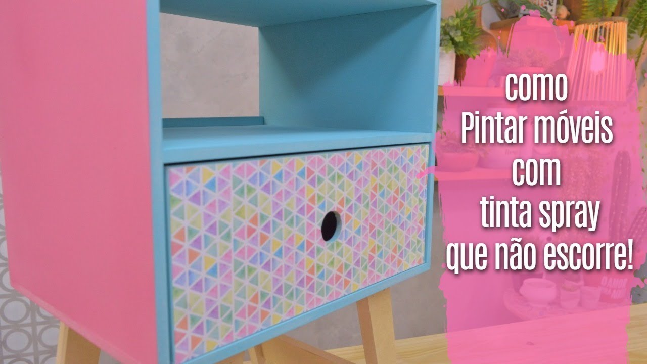 Como Pintar Móveis com Tinta Spray que Não Escorre