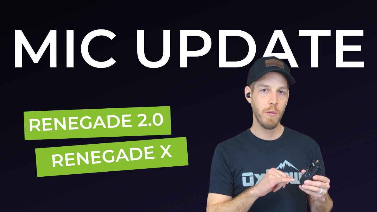 Renegade 2.0 and X Mic Update