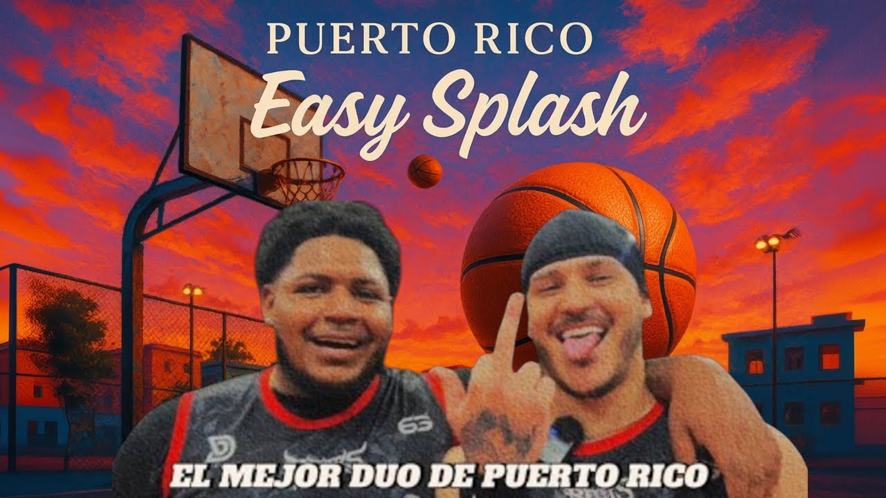 🏀 Puerto Rico también juega en la calle 🇵🇷 Easy Splash es más que basketball.