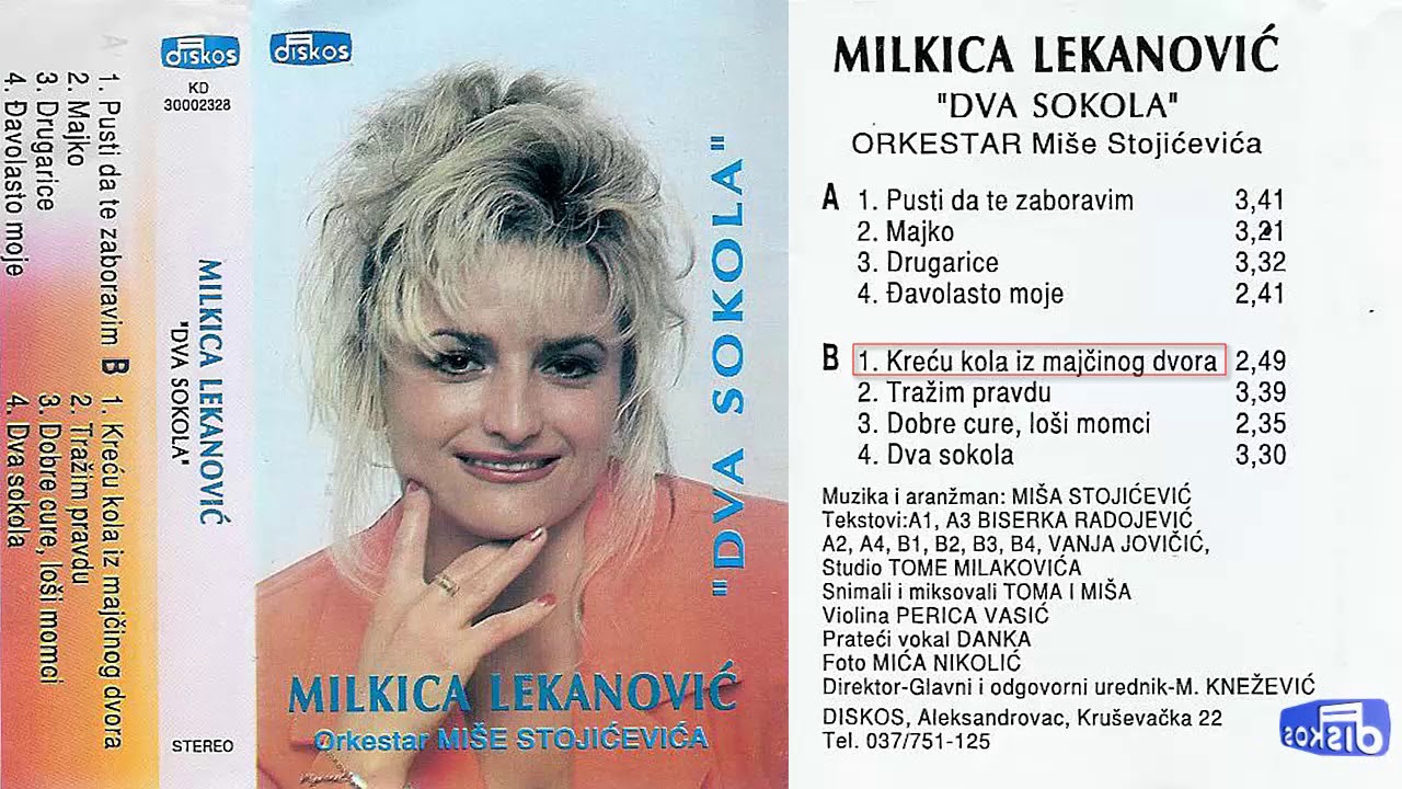 Milkica Lekanovic - Krecu kola iz majcinog dvora - (Audio 1996)