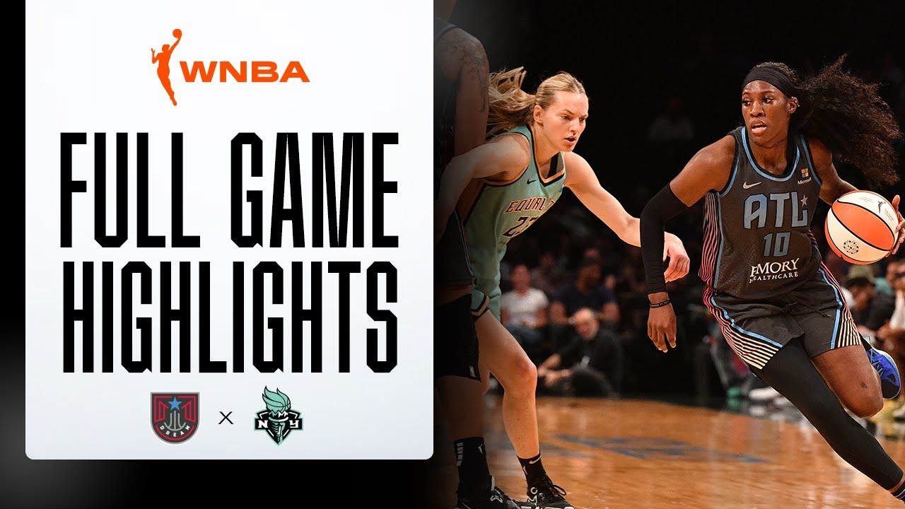 ATLANTA DREAM vs. NEW YORK LIBERTY | FULL GAME HIGHLIGHTS | June 30, 2022