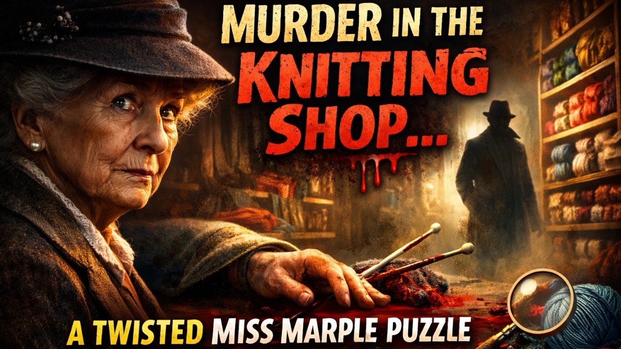 Murder in the Knitting Shop&hellip; A Twisted Miss Marple Puzzle No One Could Solve 🔍🧶