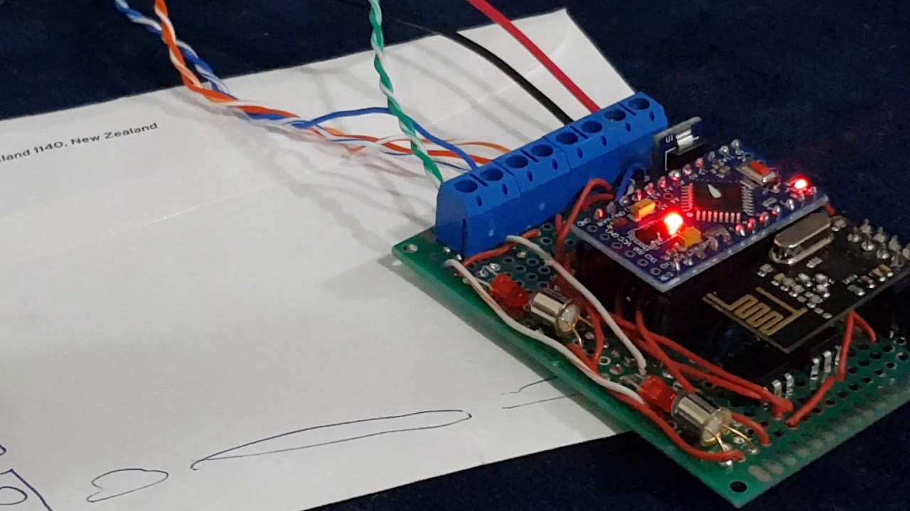 Receiving Rinnai Gas Heater via MySensors node