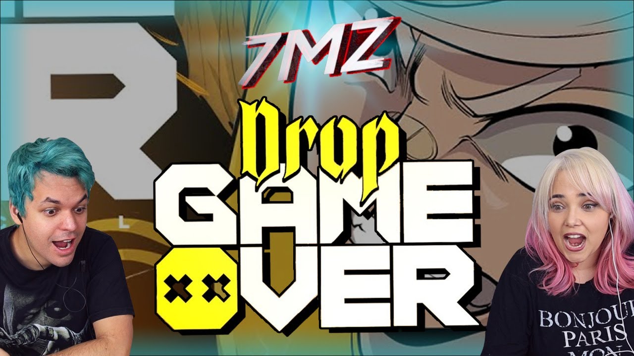 REACT O 7 MINUTOZ TÁ VOLTANDO!!! | Drop Game Over Trailer Oficial (7 Minutoz)