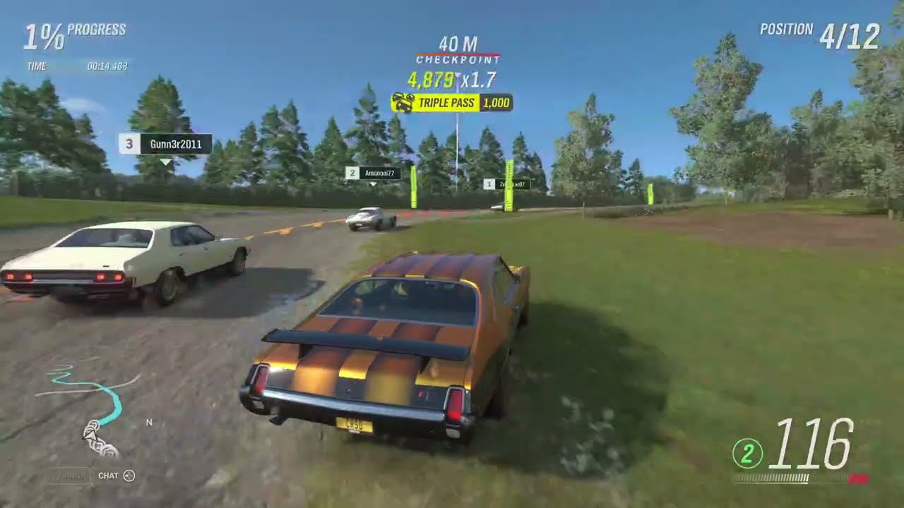 Forza Horizon 4 Gameplay / 1969 Oldsmobile Hurst/Olds 442 / 4K